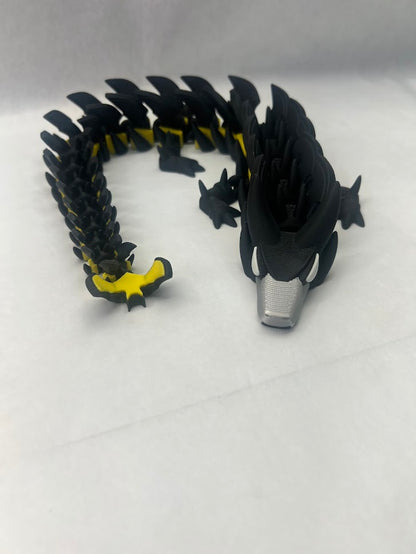 Bat 3D Printed Articulated Dragon Lg