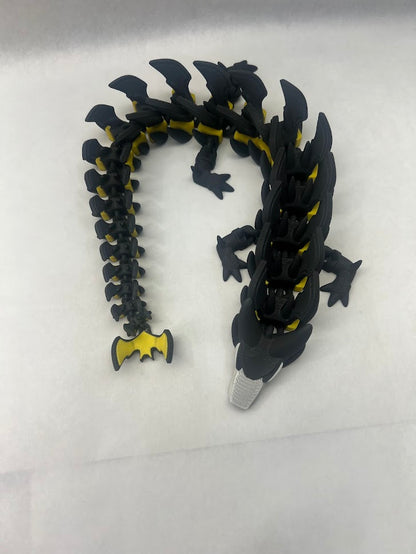 Bat 3D Printed Articulated Dragon Lg