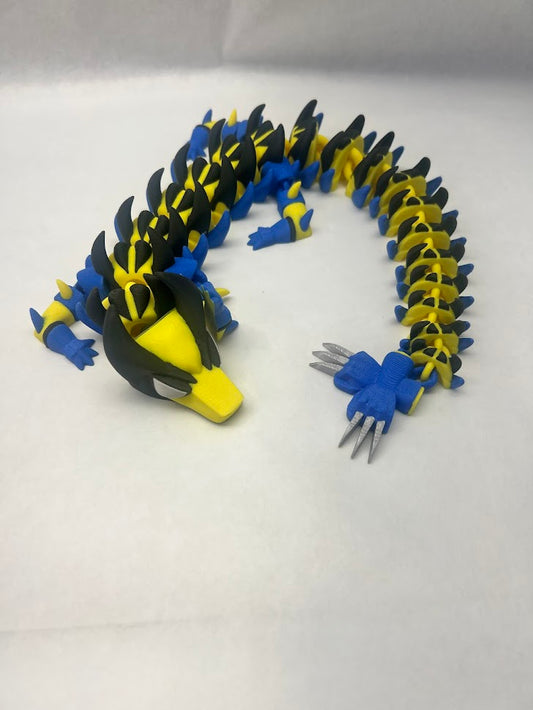 Mutant 3D Printed Articulated Dragon