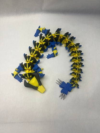 Mutant 3D Printed Articulated Dragon