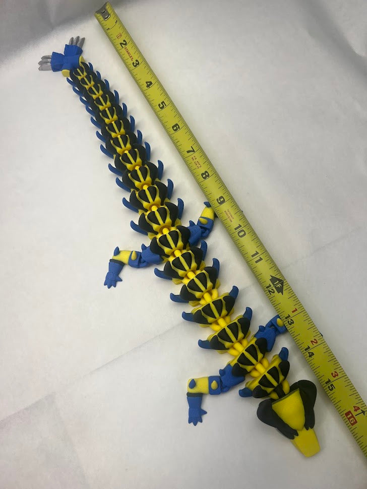 Mutant 3D Printed Articulated Dragon