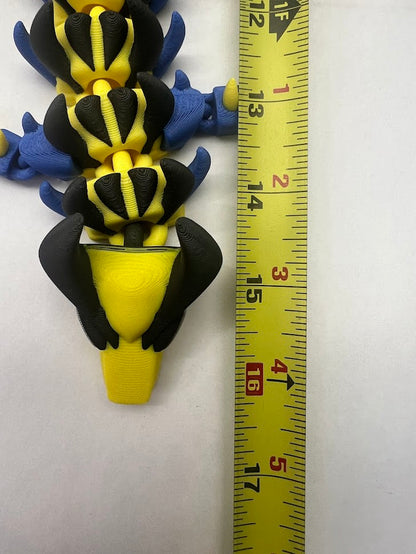 Mutant 3D Printed Articulated Dragon