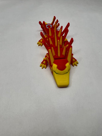 Robot 3D Printed Articulated Dragon SM
